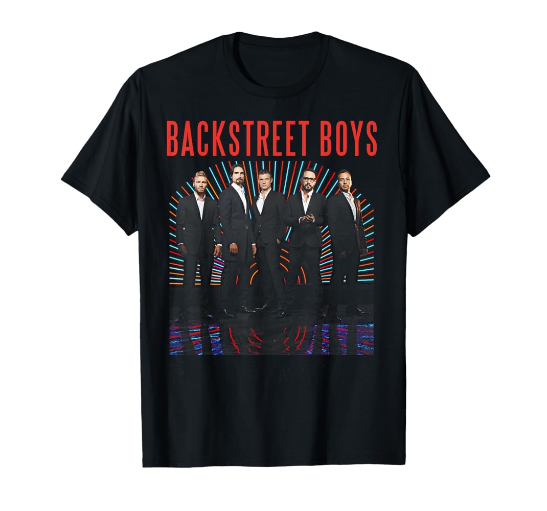 Backstreet Boys Tシャツ Amazon.com: Backstreet Boys – Red And Blue T-Shirt